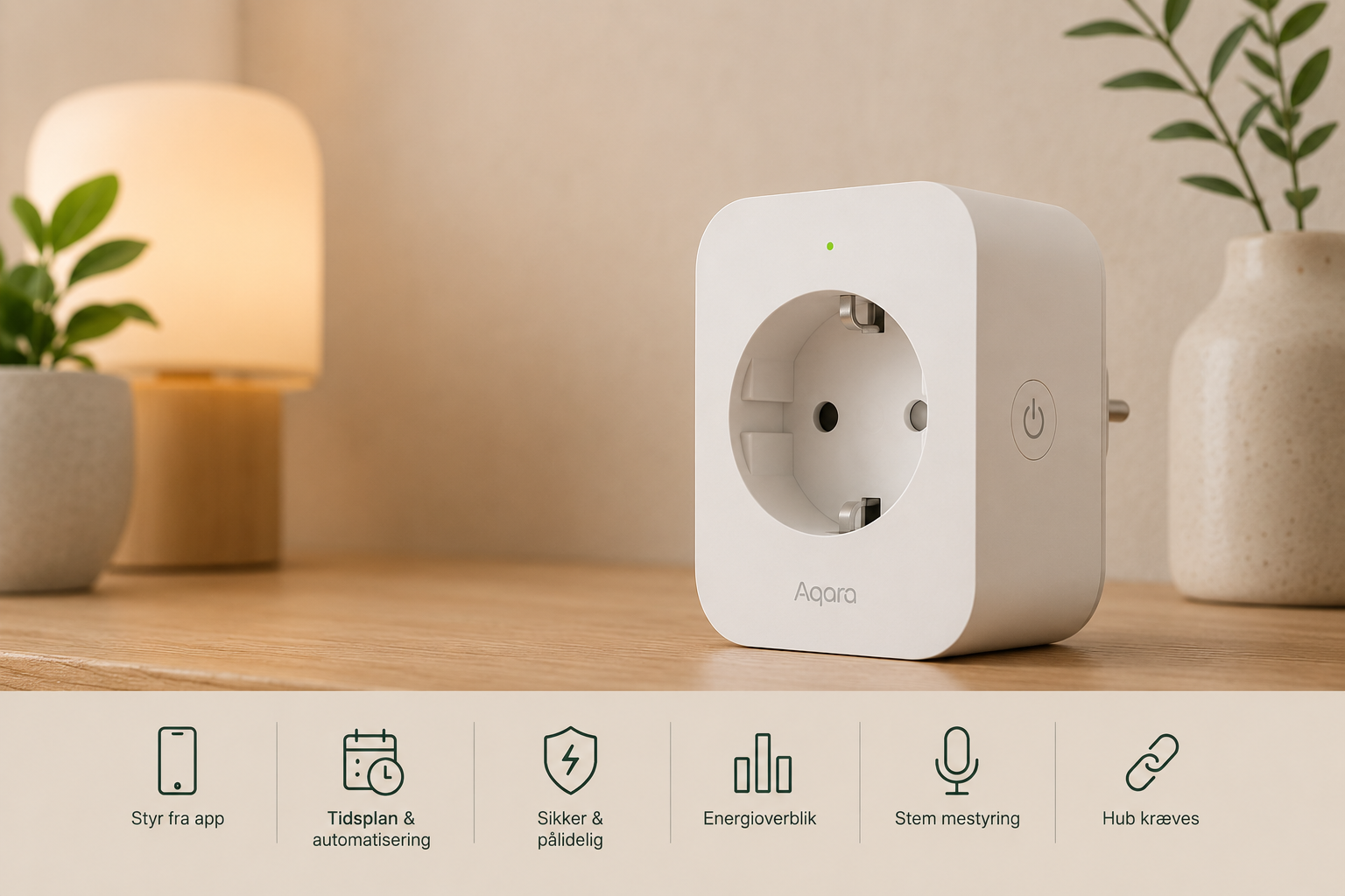 Aqara Smart Plug - Brug strømmen fornuftigt